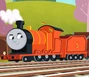 James en Thomas y sus amigos: Trenes a todo vapor.