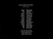 Créditos de doblaje de Yo-Kai Watch T02E30 (TV) (DXD)