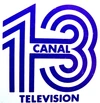 Logotipo de Canal 13 de México (1974-1985).