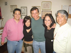 Humberto junto a , ,  y .