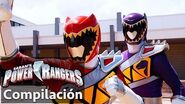 Power Rangers en Español Rangers Dino Super Charge juntos!