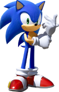 Sonic el erizo en Sonic Underground y Ralph, el demoledor.