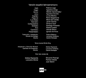 Axel y los chicos espaciales creditos