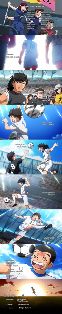 Captain Tsubasa 2018 créditos