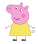 Chloe en Peppa.