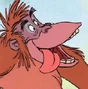 El Rey Louie en la película animada del Libro de la selva.