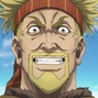 Thorkell en Vinland Saga (versión de Netflix).