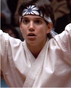 Daniel LaRusso en la segunda versión de Karate Kid.