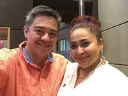 Dia2Foto16DBZLRFLaura Torres.jpg (97 kB) Foto Nº 16. Con Laura Torres.