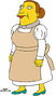 Doris Freedman en Los Simpson (temps. 3-8).