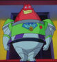 Booster en Buzz Lightyear Comando Estelar: La aventura comienza y Buzz Lightyear del Comando Estelar.