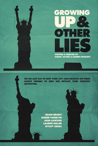 Growing up & other lies poster2