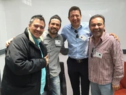 ActoresFukkatsuNoF3.jpg (85 kB) Parte del elenco principal tras finalizar la grabación del trailer.