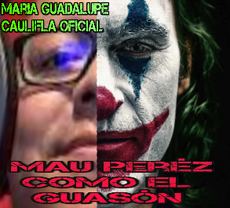 Mauricio Peréz como el Guasón/Joker en Guasón/Joker La película