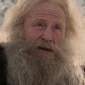 Papá Noel (James Cosmo) en Las crónicas de Narnia: El león, la bruja y el ropero.