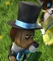 Frankie el perro en Madagascar 3: Los fugitivos.