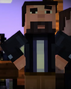 Gill en Minecraft: Modo historia.