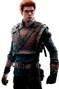 Cal Kestis en Star Wars Jedi: Fallen Order y Survivor.