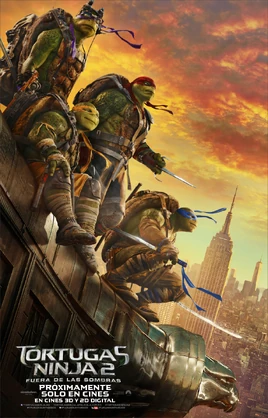 Las Tortugas Ninja 2 Poster Latino JPosters