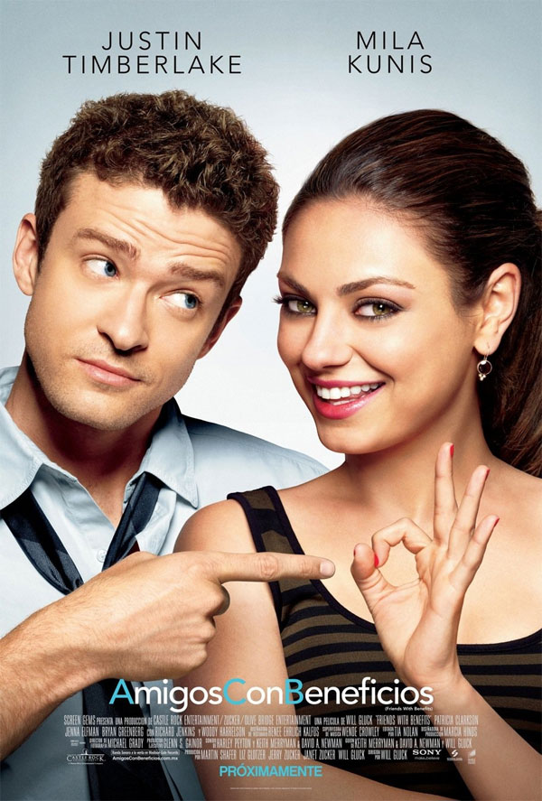 Amigos Con Beneficios Friends With Benefits Blu-Ray Spanish