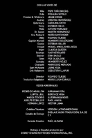 Créditos de Disney +