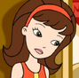 Tori (Nicole Oliver) en Aventura en el Hotel Pocket Plaza.
