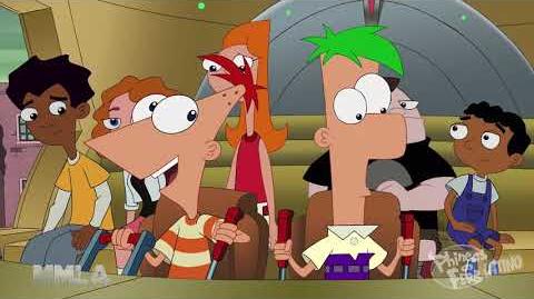 Muestra del doblaje del crossover con Phineas y Ferb.