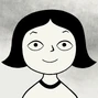 Marjane Satrapi (niña) en Persépolis.