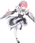 Ram en Re:Zero -Starting Life in Another World- y en sus OVAs.