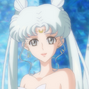 Reina Serenity en Sailor Moon y Sailor Moon Crystal.