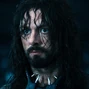 Lucian (Michael Sheen) en Inframundo: La rebelión de los Lycans.