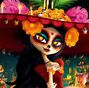 Catrina en El libro de la vida (tanto en inglés como en español).