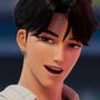 Jinu en Las guerreras k-pop.