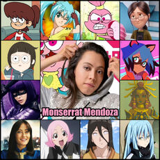 Personajes de Monserrat Mendoza.