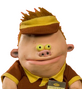 Parker Dinkleman en Mr. Meaty.