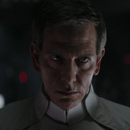 Director Orson Krennic en Rogue One: Una historia de Star Wars.