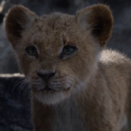Nala (cachorra) en El rey león de Live Action.