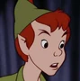 Peter Pan en el clásico de Disney del mismo nombre.