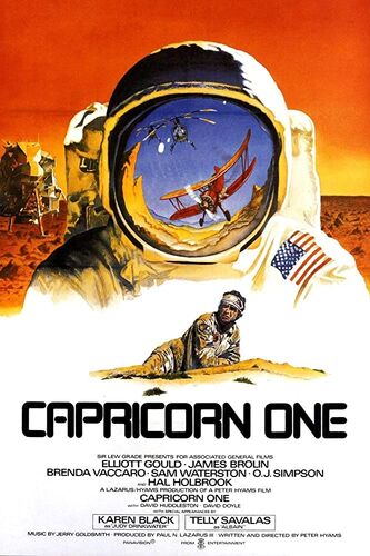 Capricorn One 1977 poster