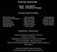 Crédito del doblaje de Buena Vista
