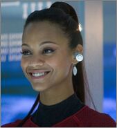 Nyota Uhura desde de Star Trek (2009).