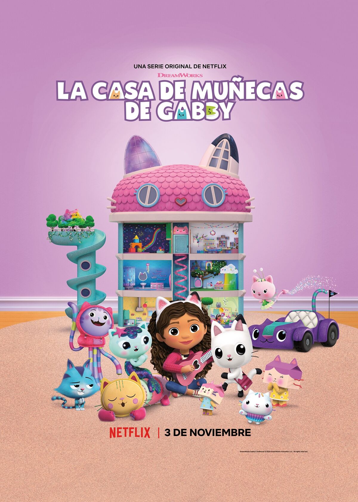 La casa de muñecas de Gabby', la serie infantil que estrena Netflix en enero