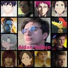 Los personajes de Aidan Vallejo.