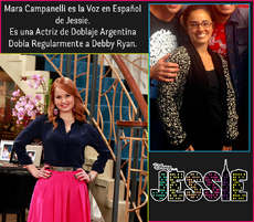 Mara Campanelli Doblaje Latino Jessie