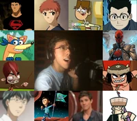 Paolo y algunos de sus personajes