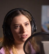 Regina Tiscareño grabando a Jayda.