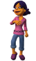 Maestra Susie en Sid, el niño científico.