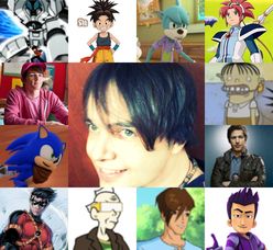 Jorge y algunos de sus personajes-0