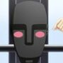 Ore-kun en He renacido como un micrófono en forma de cabeza.