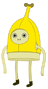 Hombre Banana en Hora de aventura.